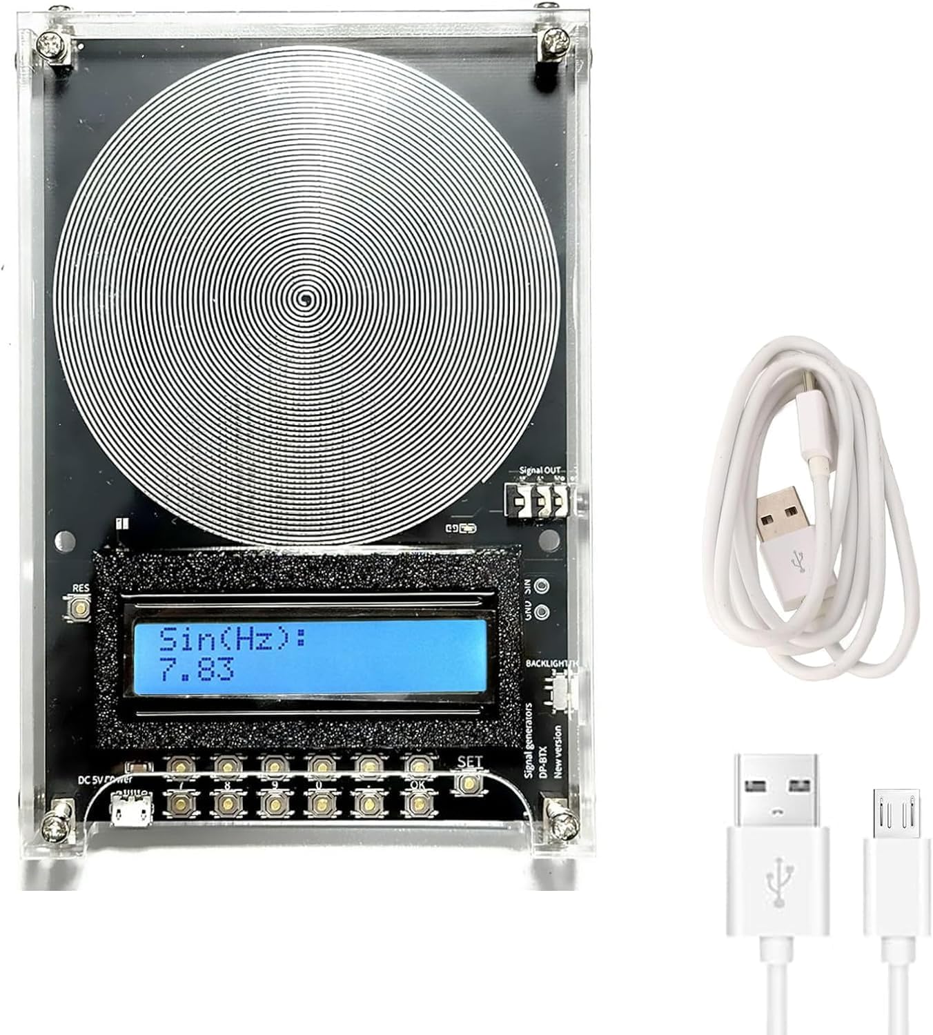 Amazon.com: 7.83Hz Frequency Generator for Healing, 0.1HZ-100000Hz